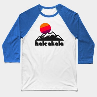 Retro Haleakala ))(( Tourist Souvenir National Park Design Baseball T-Shirt